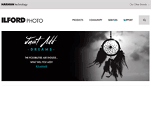 Tablet Screenshot of ilfordphoto.com